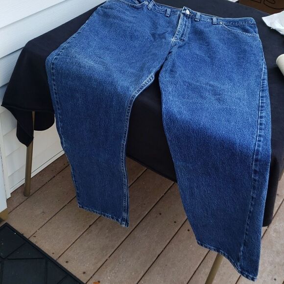 EUC Wrangler Jeans Sz 44" x 32" - Picture 7 of 9